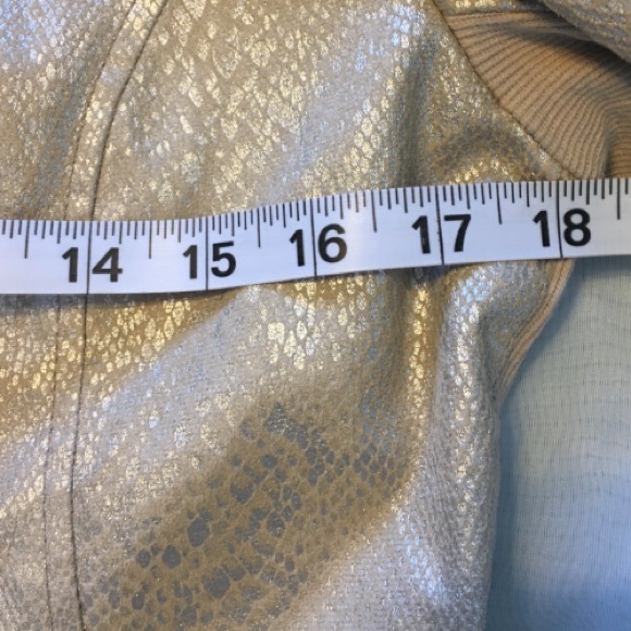 Chico’s Python Faux-Leather Moto Jacket - Picture 11 of 14